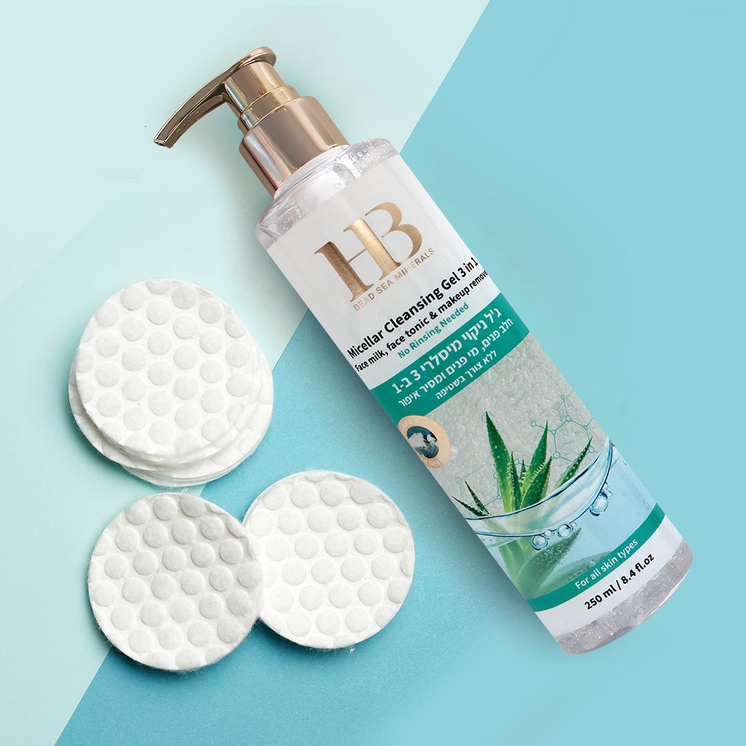 Micellaire reinigingsgel 3 in 1 250ml