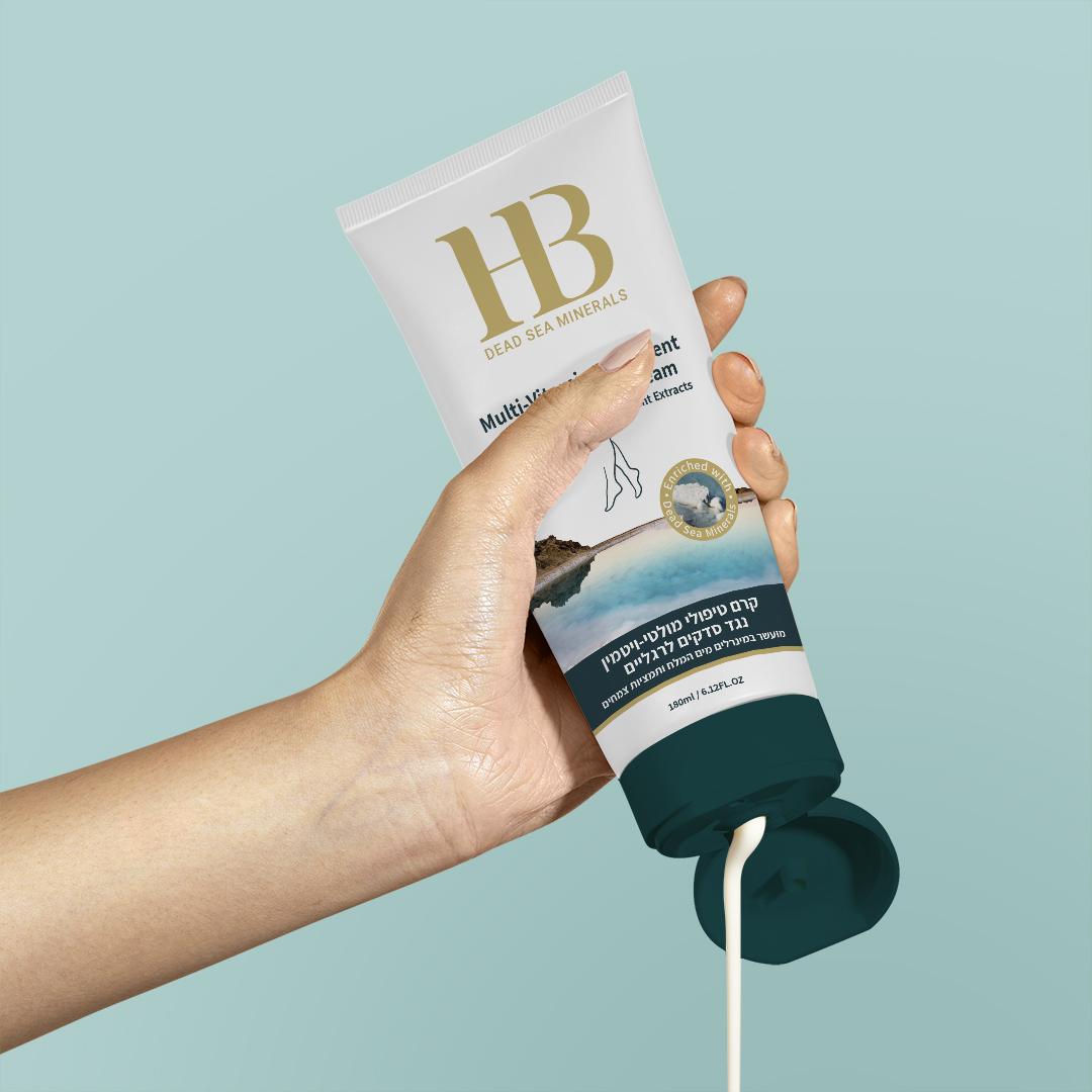 Multi-vitamine behandeling anti kloven voetcréme 100ml