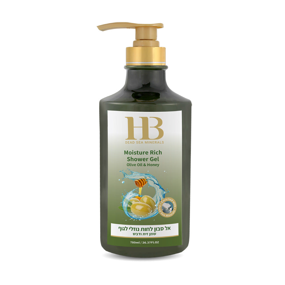 Douchegel met olijfolie en honing 780ml