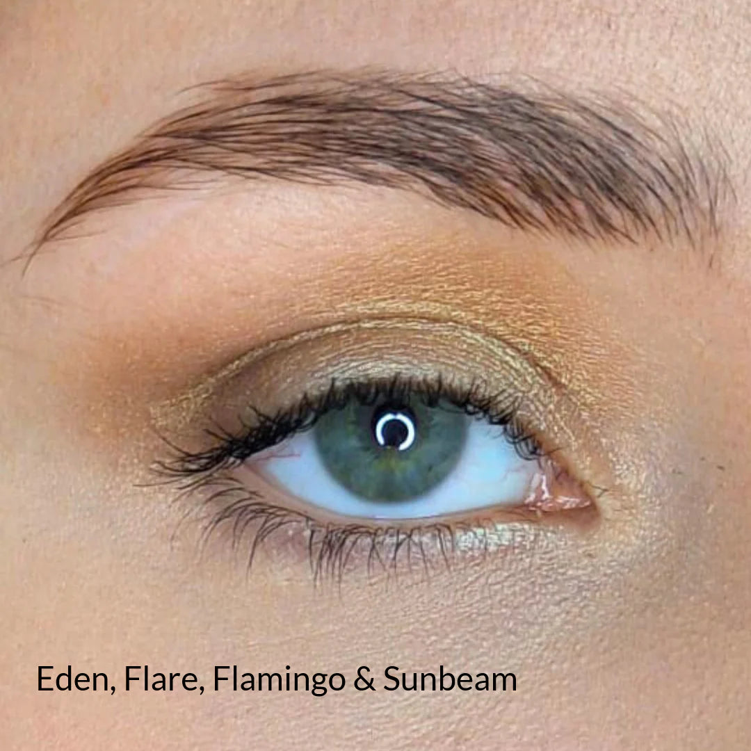 Compacte oogschaduw Flare (shimmer/Glitter)