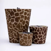 Hairy giraffe bruin/lichtbruin