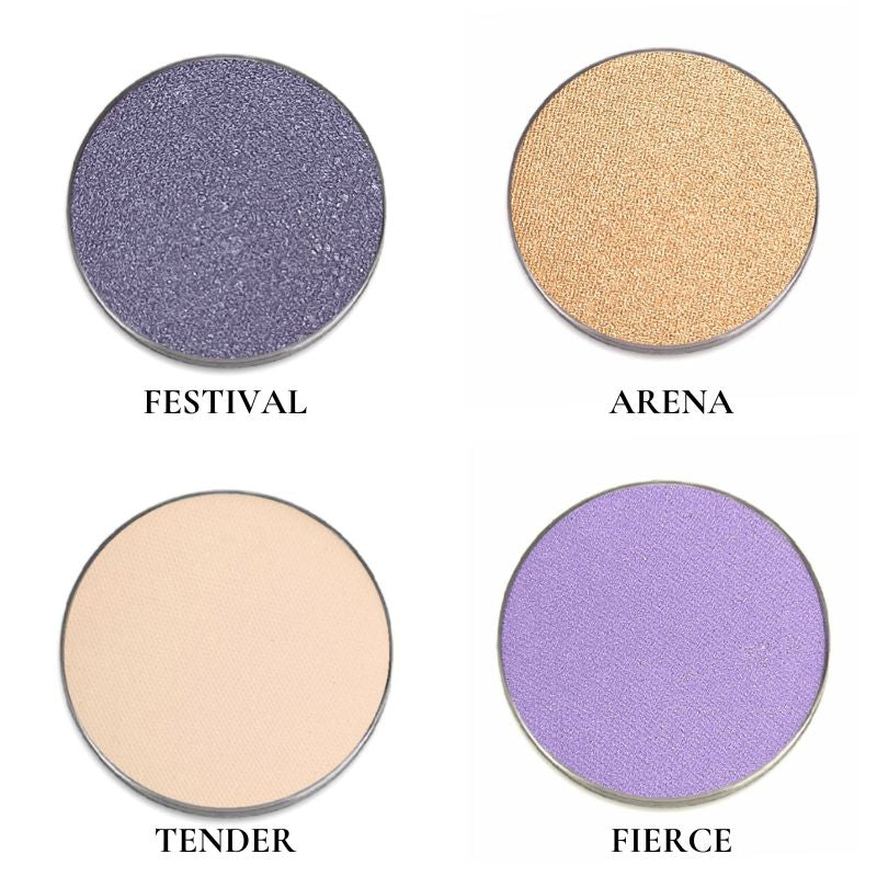 Refill compacte oogschaduw Festival (shimmer/glitter)