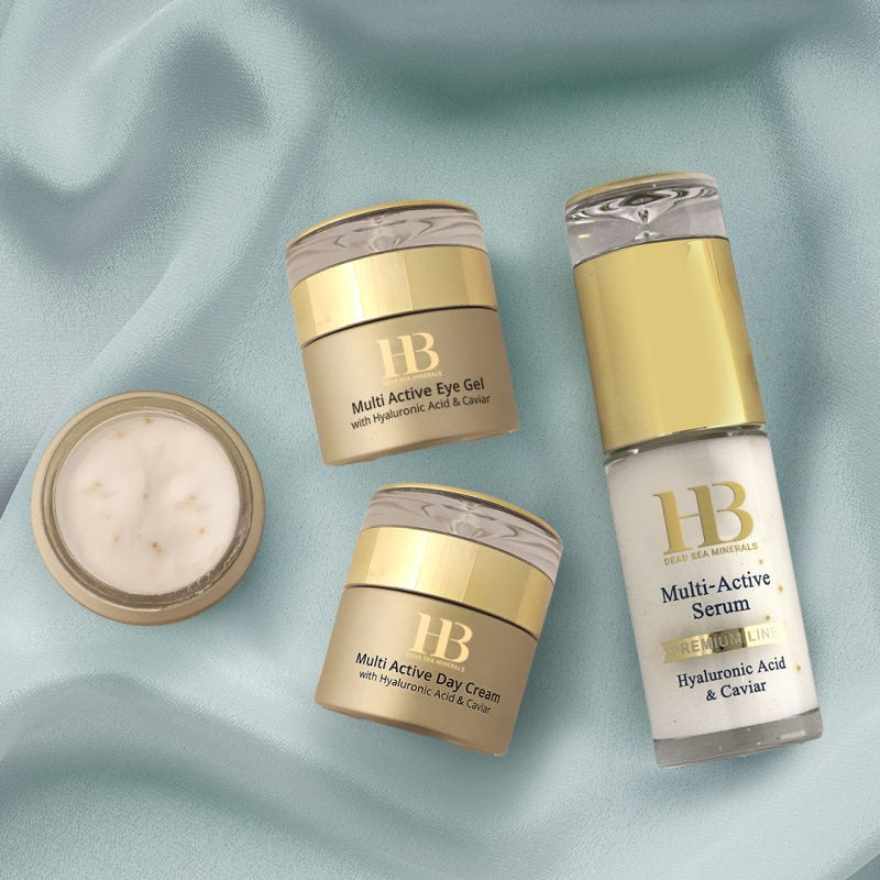 Multi-Actieve Dagcrème met Hyaluronzuur en Kaviaar Extract 50ml