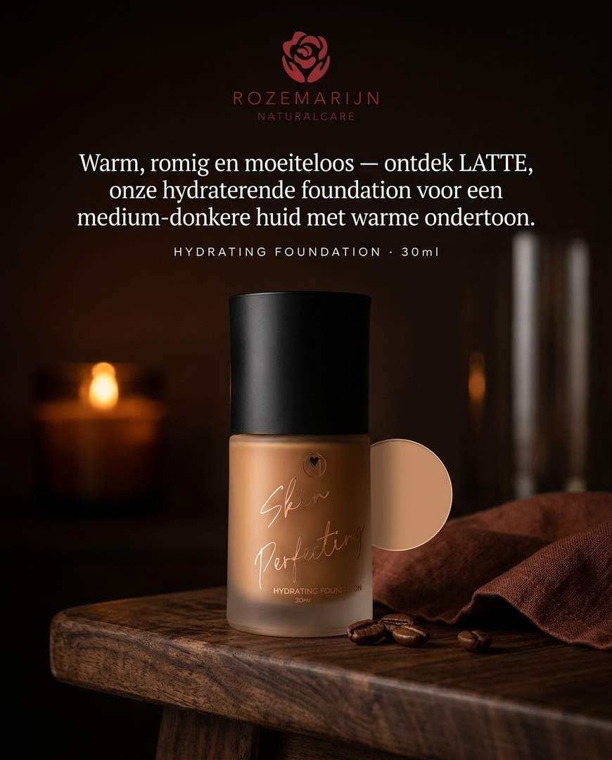 Liquid Hydrating Foundation Latte – Mineralissima productomschrijving