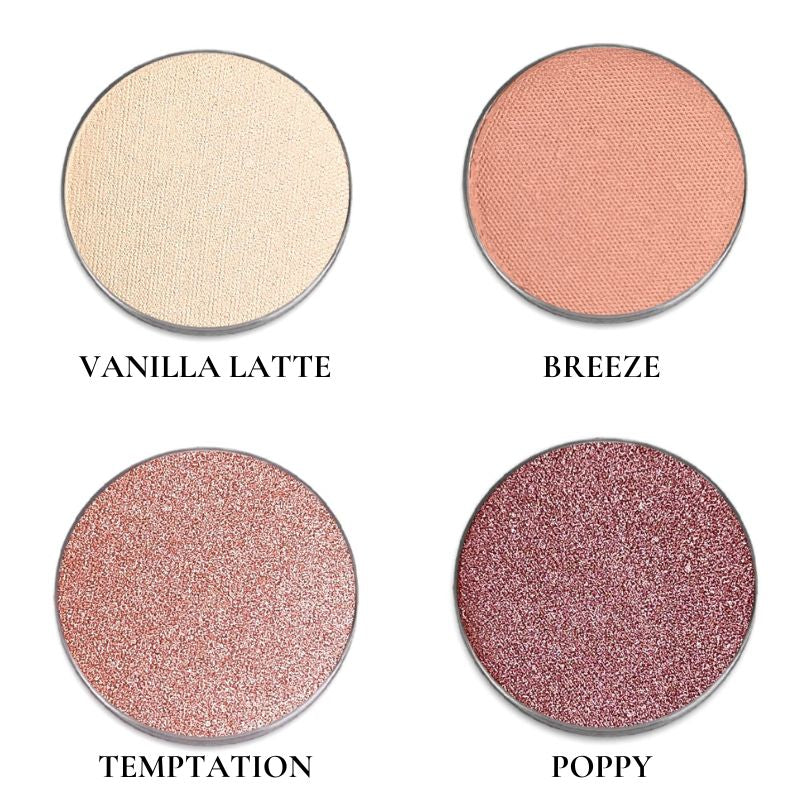 Refill compacte oogschaduw Vanilla latte (satijn/glow)