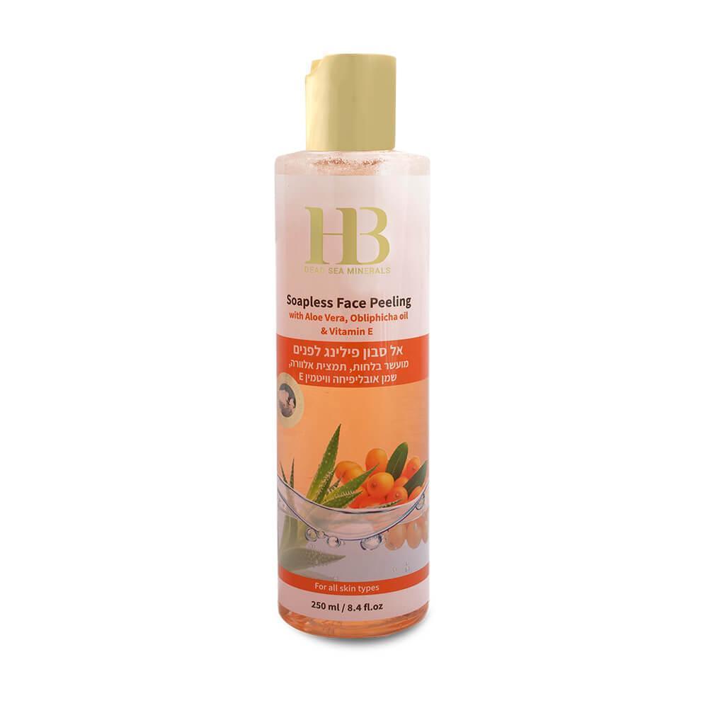 Zeeploze gezichtspeeling met aloë vera, obliphicha olie & vitamine E 250ml