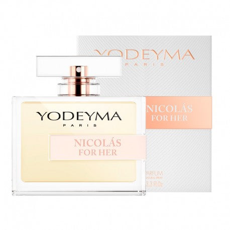 Yodeyma Nicolas for her eau de parfum