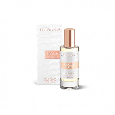 Yodeyma Nicolas for her eau de parfum