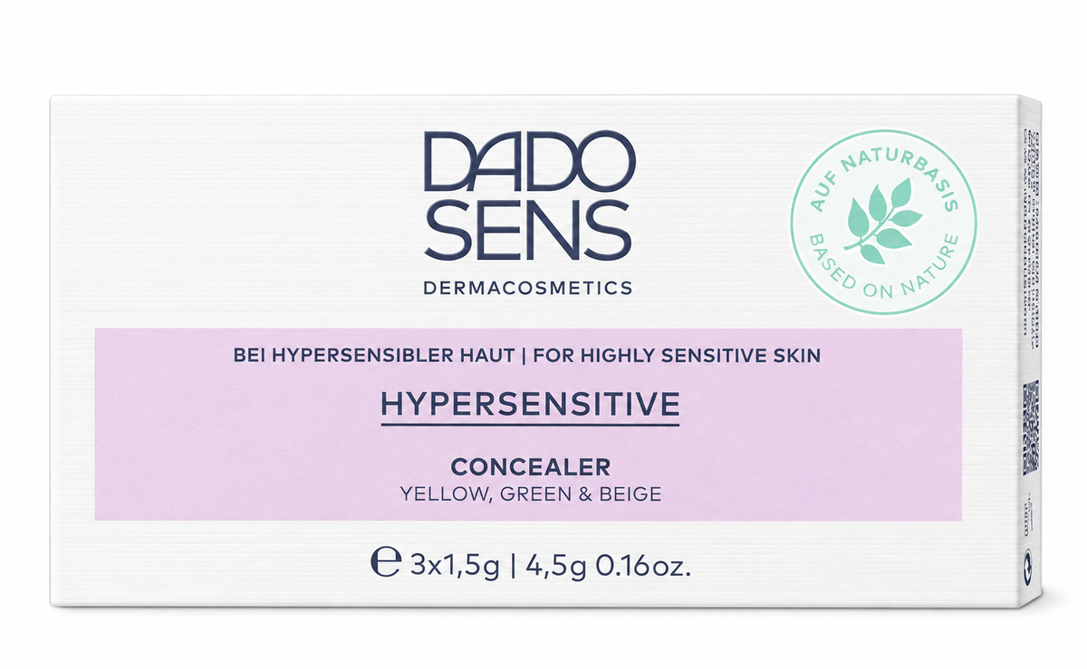 Dado Sens Hypersensitive Concealer Palette verpakking bovenaanzicht