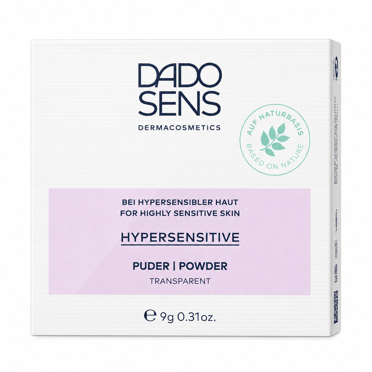 Hypersensitive Transparant Poeder – Dado Sens