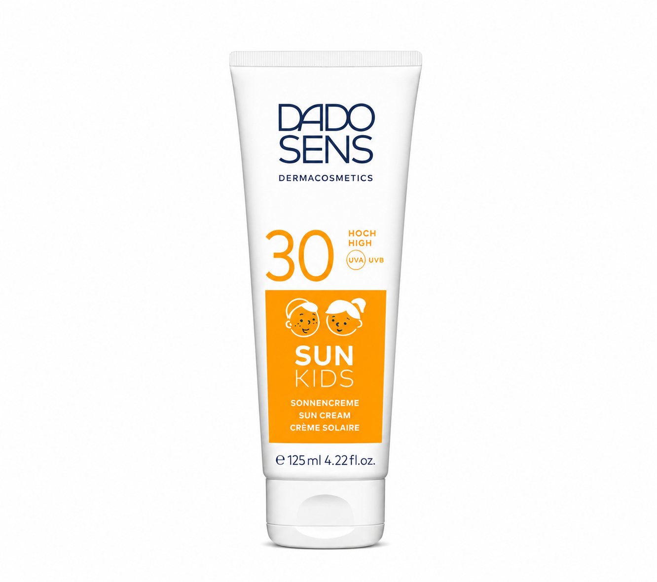 Dado Sens Zonnebrand Kids SPF 30 – Tube detail