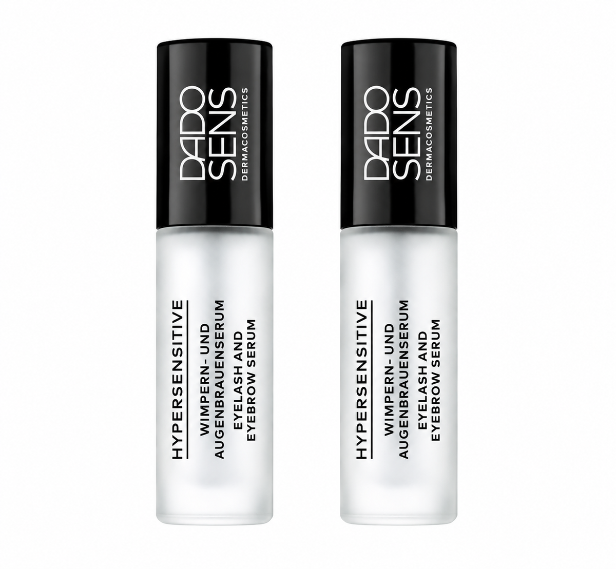 Dado Sens Hypersensitive Eyelash & Eyebrow Serum verpakking en flesje