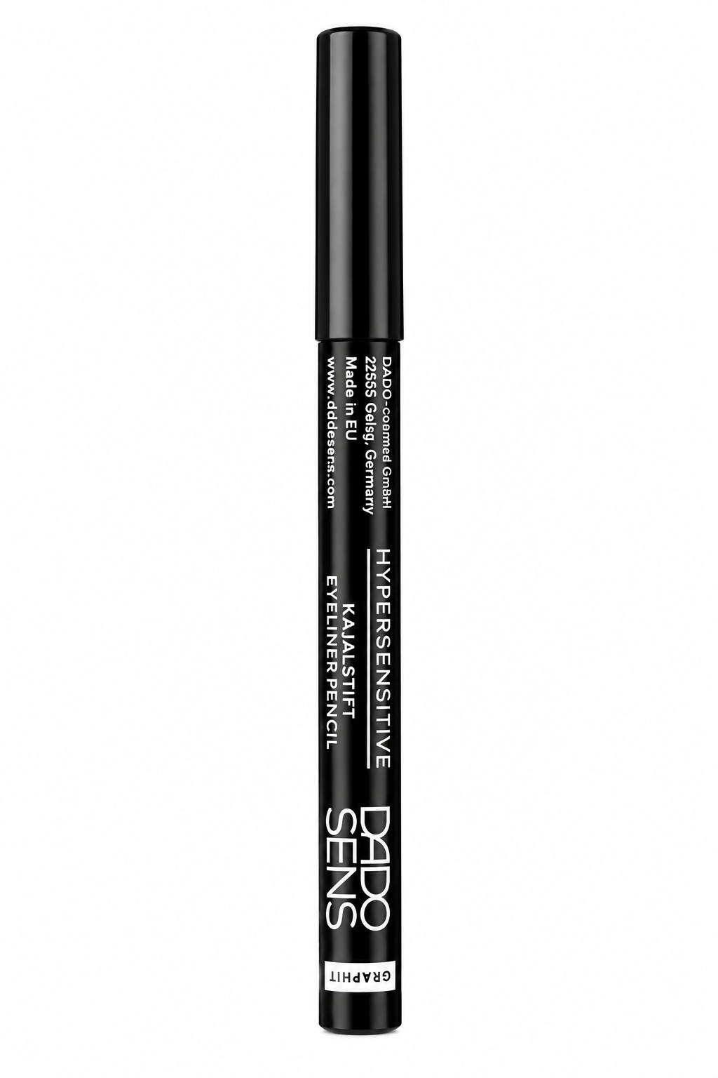 Dado Sens Hypersensitive Kajal Graphite productfoto met swatch