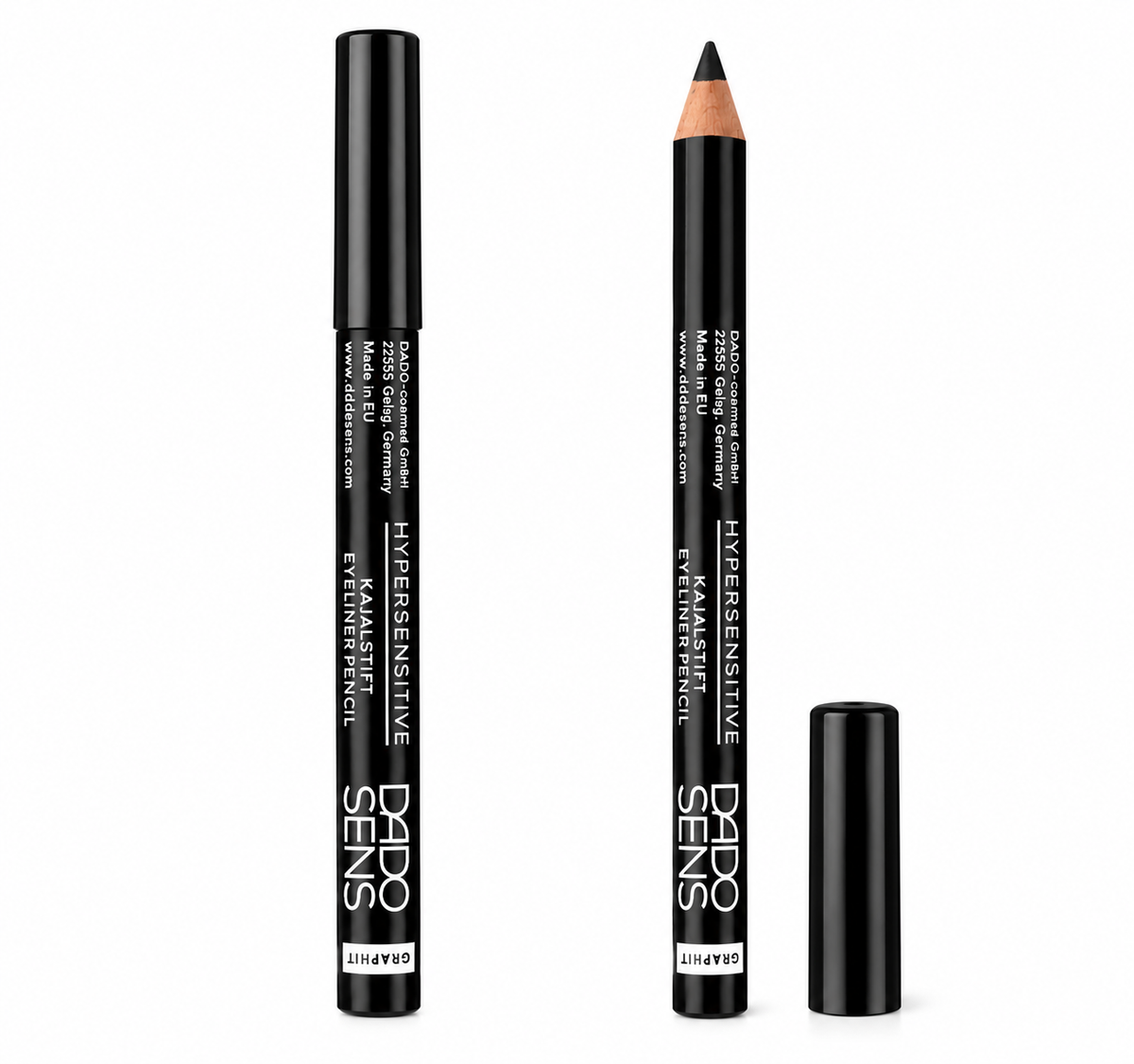 Dado Sens Hypersensitive Kajal Graphite ingrediënten jojoba shea marula