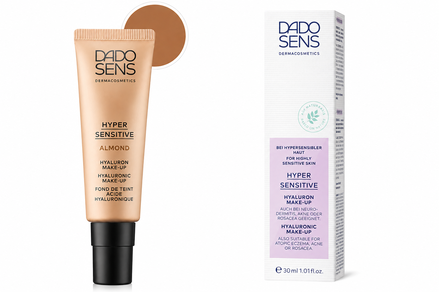 Dado Sens Hyaluron Make-Up Almond – sfeerfoto