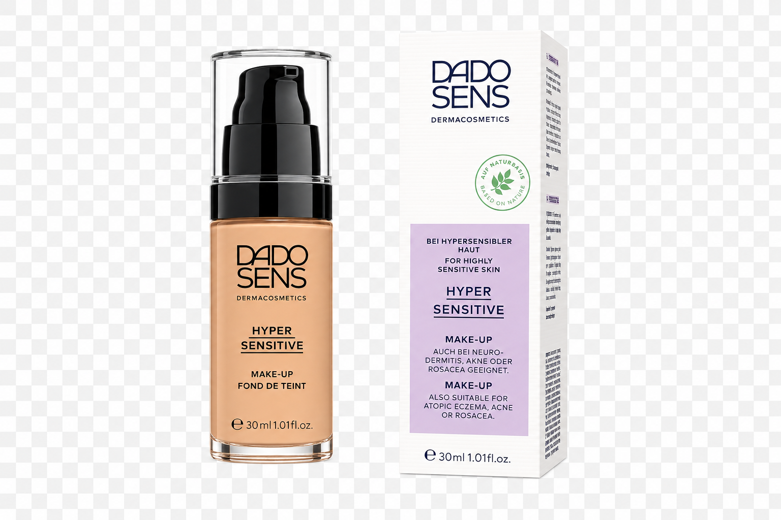 Dado Sens Hypersensitive Make-Up Almond – productfoto
