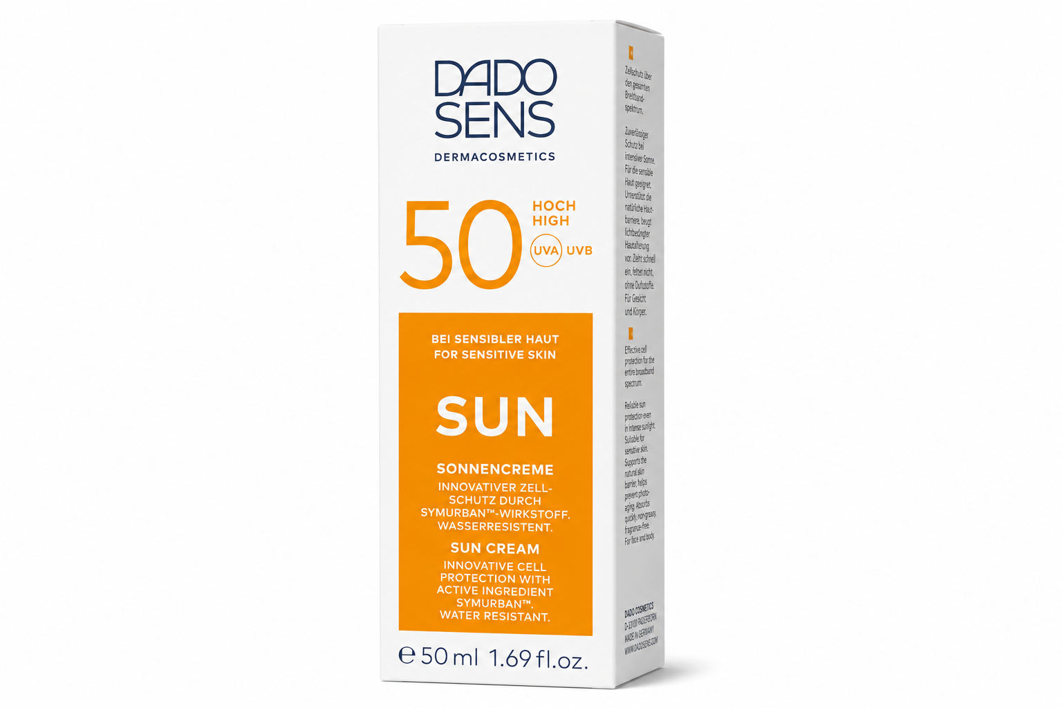 Zonnebrand voor Hem en Haar - natuurlijke ingrediënten - SUN Cream SPF 50