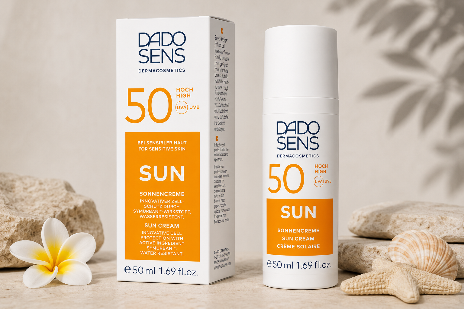 Zonnebrand voor Hem en Haar - natuurlijke ingrediënten - SUN Cream SPF 50