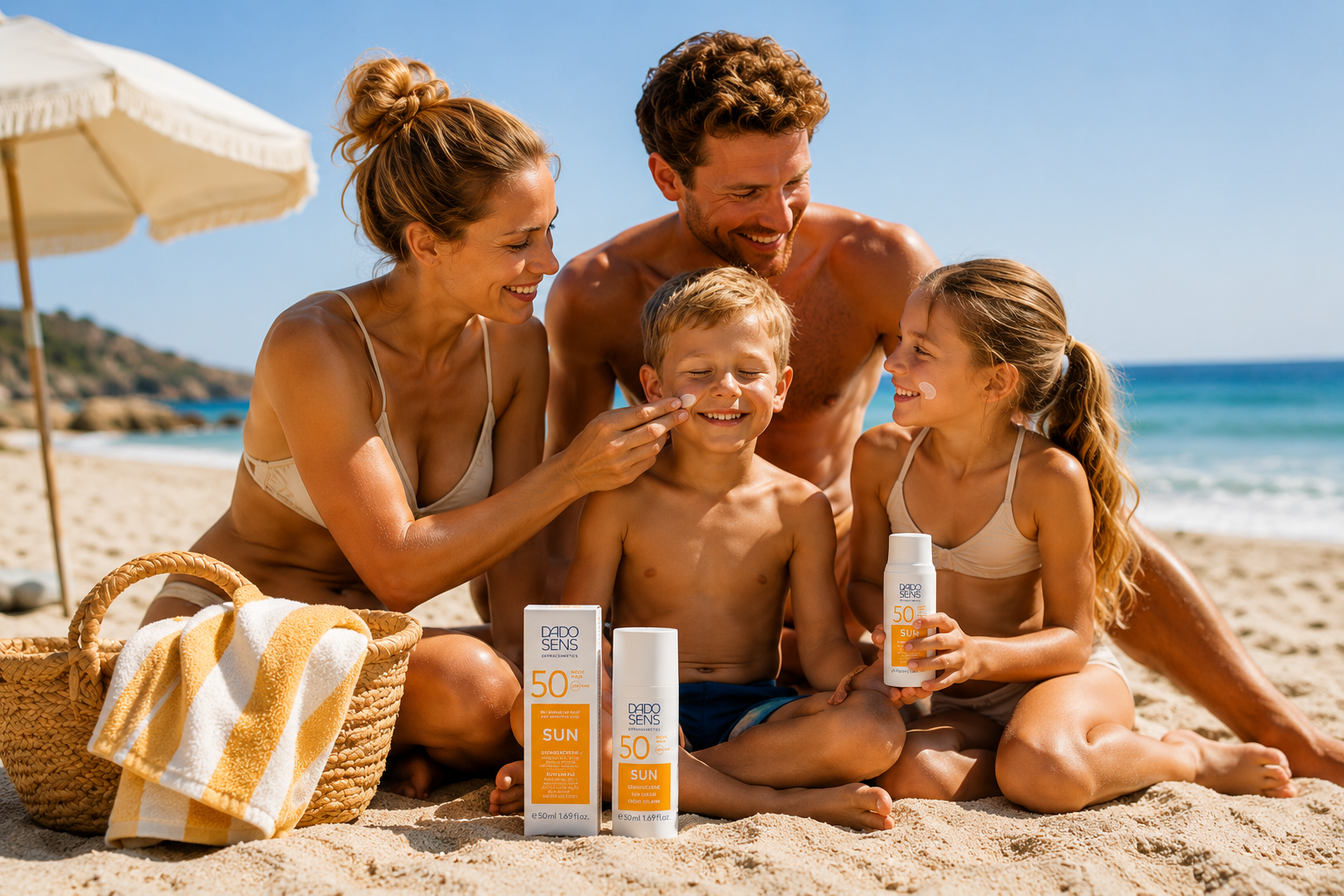 Zonnebrand voor Hem en Haar - natuurlijke ingrediënten - SUN Cream SPF 50
