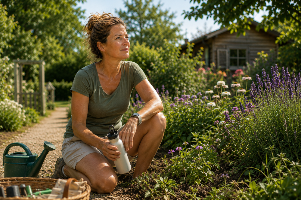 Zonnebrand Fluid SPF 30 – Na: Miriam (55 jaar)