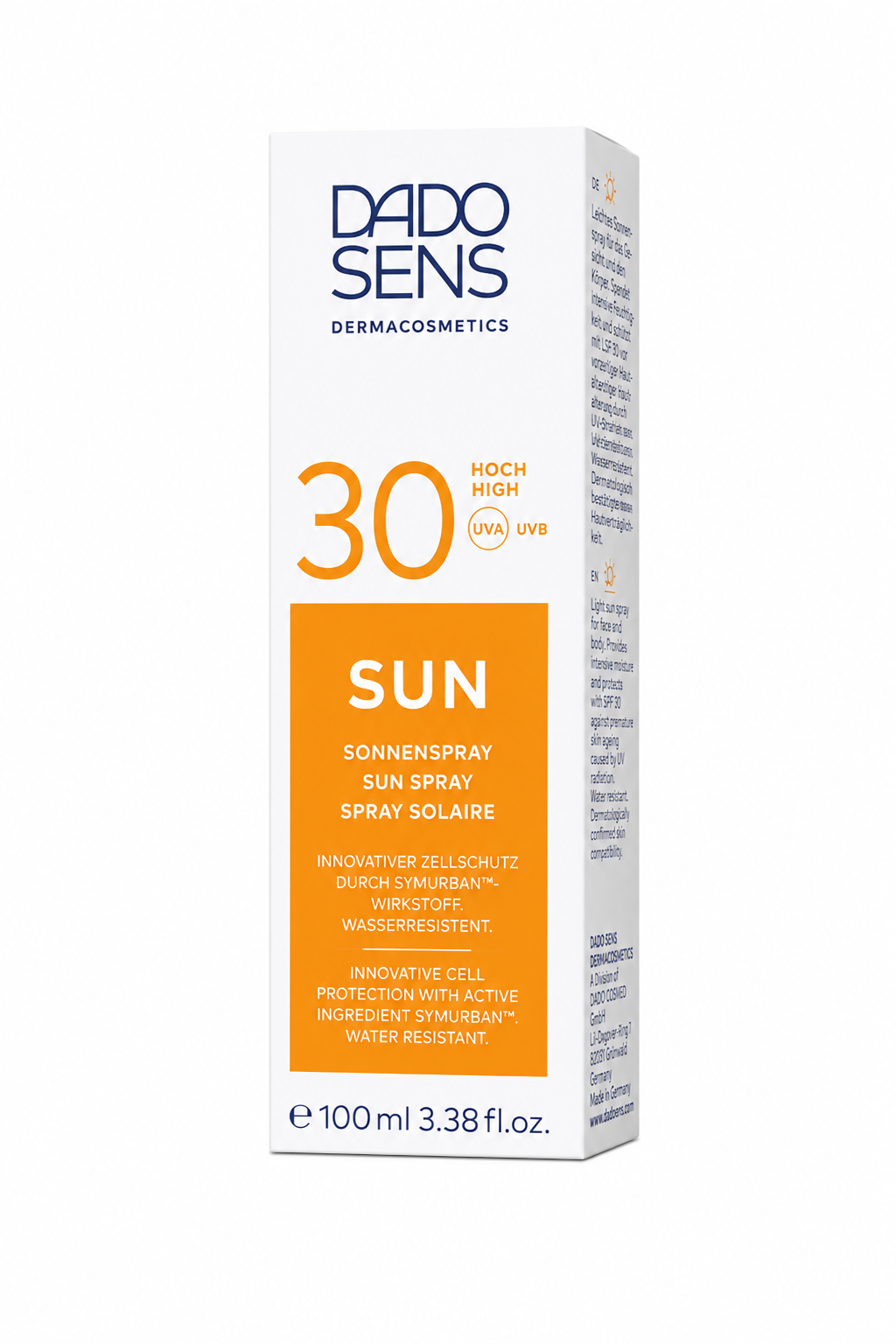 Zonnebrand Spray SPF 30 – Dado Sens