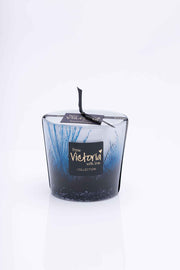 Plumeau Blauw Geurkaars – Victoria With Love