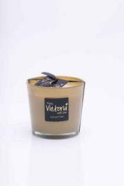 Glossy Bruin Geurkaars – Victoria With Love