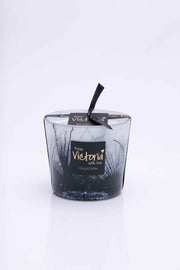 Plumeau Zwart Geurkaars – Victoria With Love