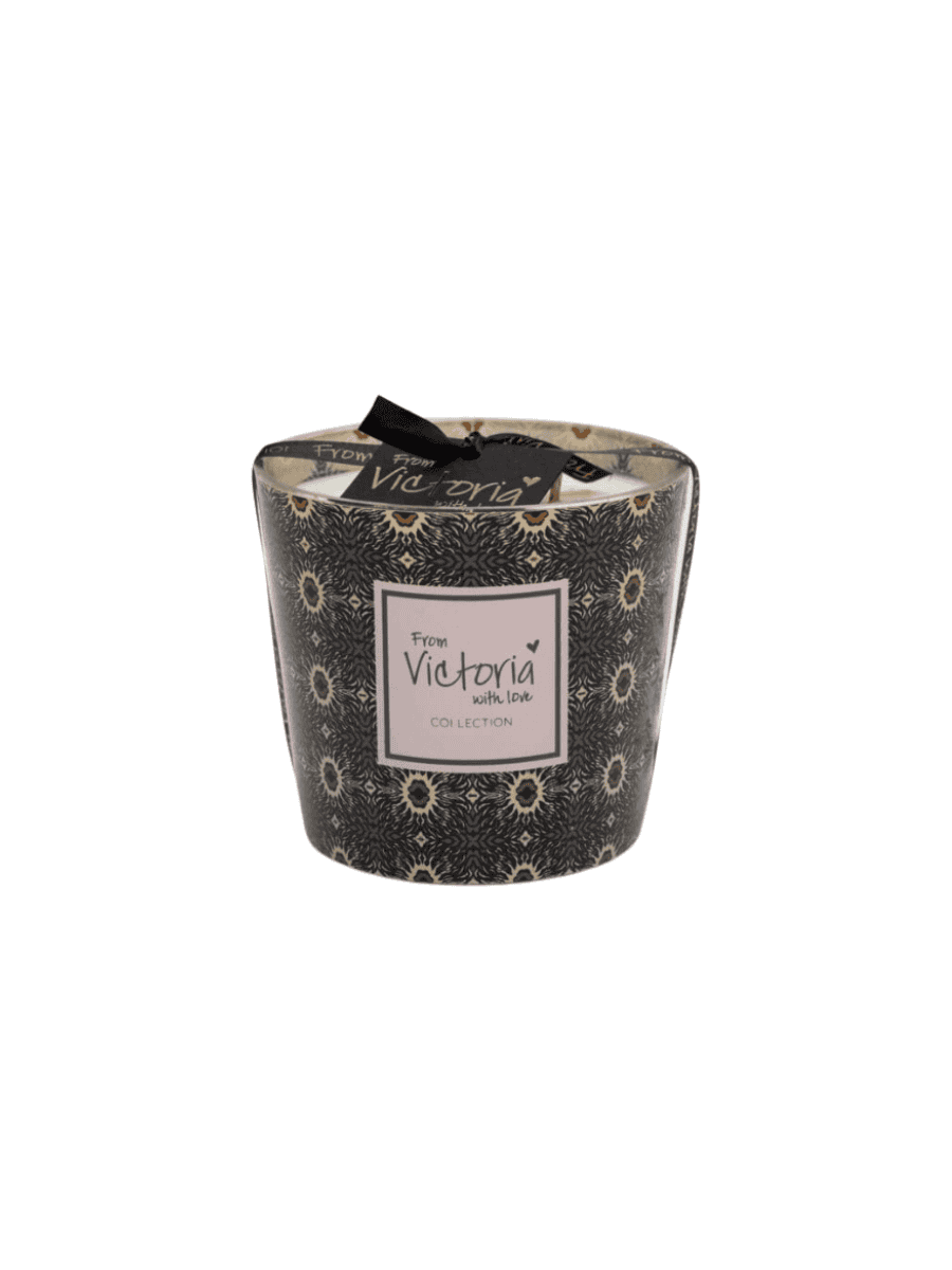 Bouche Grijs Geurkaars – Victoria With Love 9cm klein