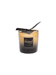 Fade Zwart Geurkaars – Victoria With Love 9cm klein