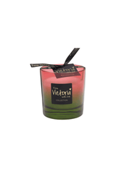 Fade Rood Geurkaars – Victoria With Love 9cm klein