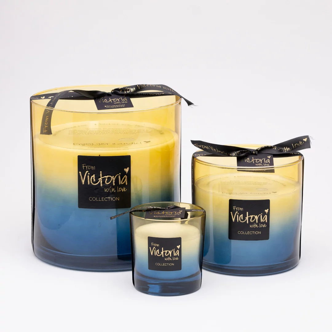 Fade blauw