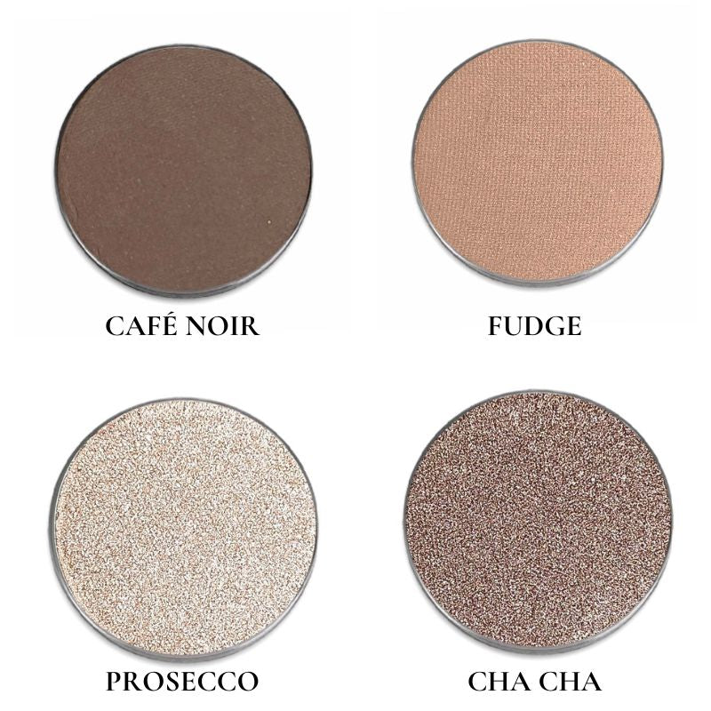 Refill compacte oogschaduw Café noir (mat)