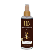 Hydraterende keratine haar spray van HB Dead Sea Minerals voor glans en herstel