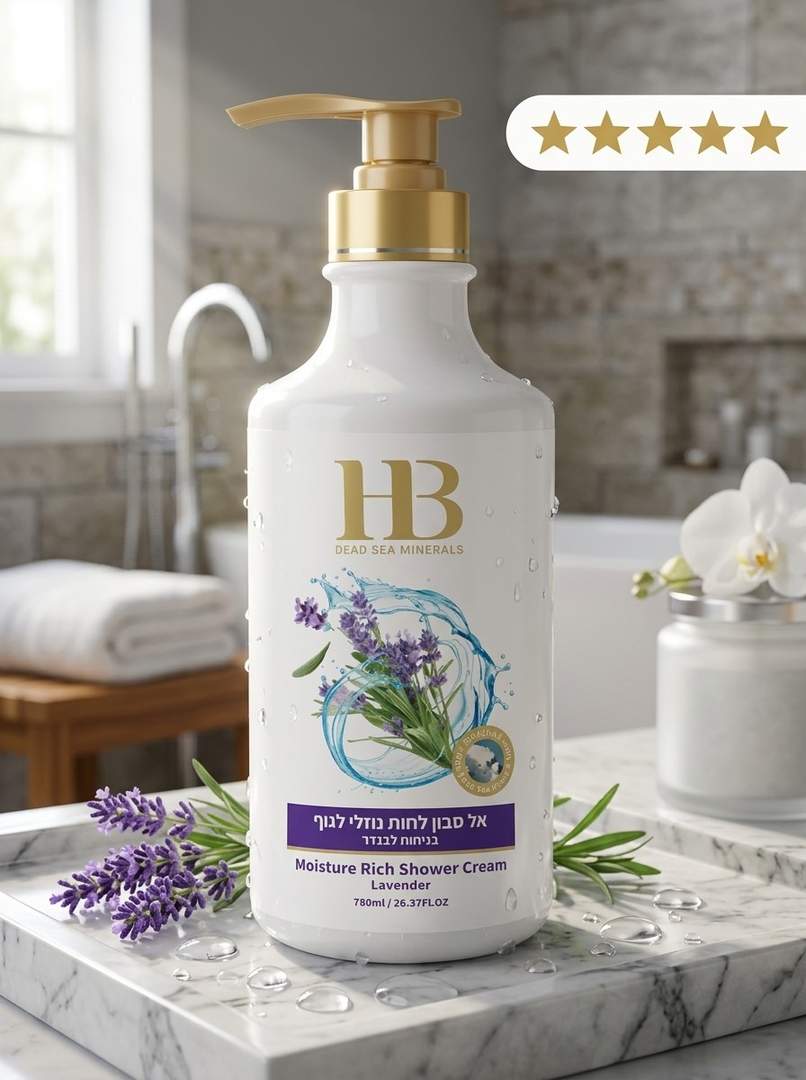 Vochtrijke douchegel lavendel 780ml