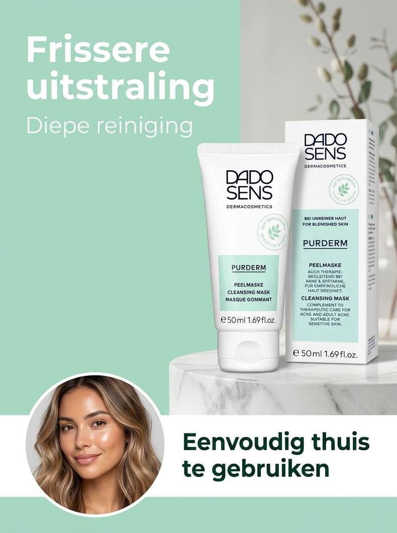 Purderm Cleansing Mask Dado Sens – diepreinigend masker voor onzuivere huid