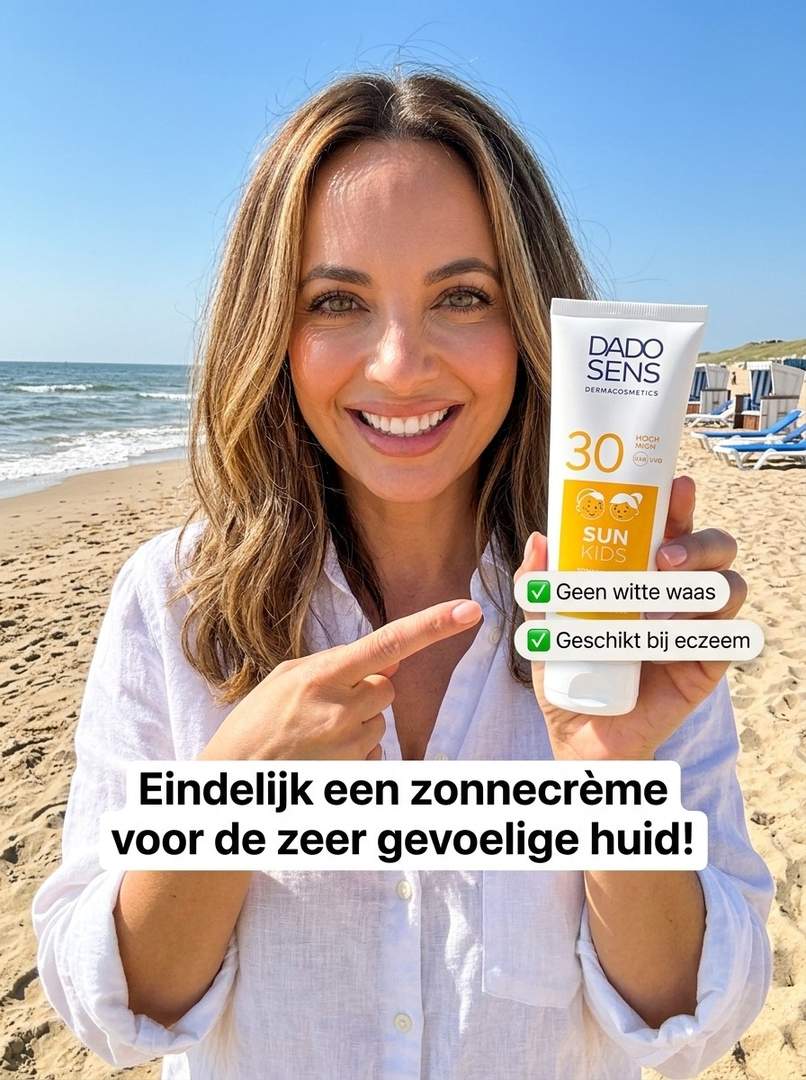 Zonnebrand voor kinderen - Natuurlijke ingrediënten - SUN Cream kids spf 30