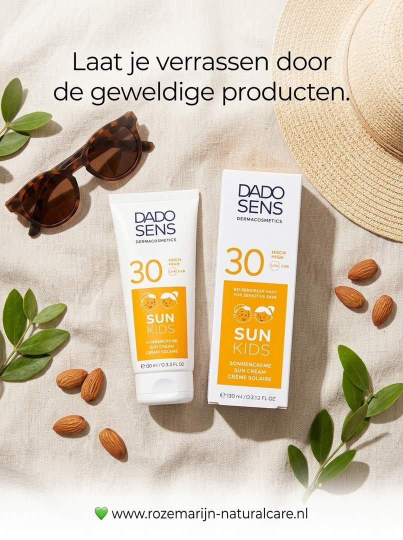 Zonnebrand voor kinderen - Natuurlijke ingrediënten - SUN Cream kids spf 30