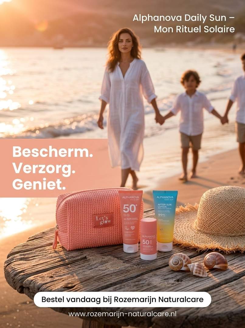 Zonnebrand voor Hem en Haar - Alphanova Daily Sun - Mon Rituel Solaire - Milk