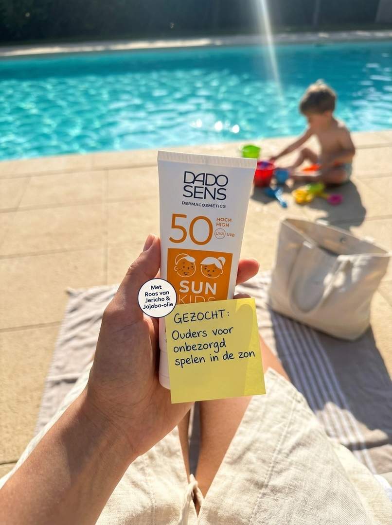 Zonnebrand voor kinderen - natuurlijke ingrediënte - SUN Cream Kids SPF 50