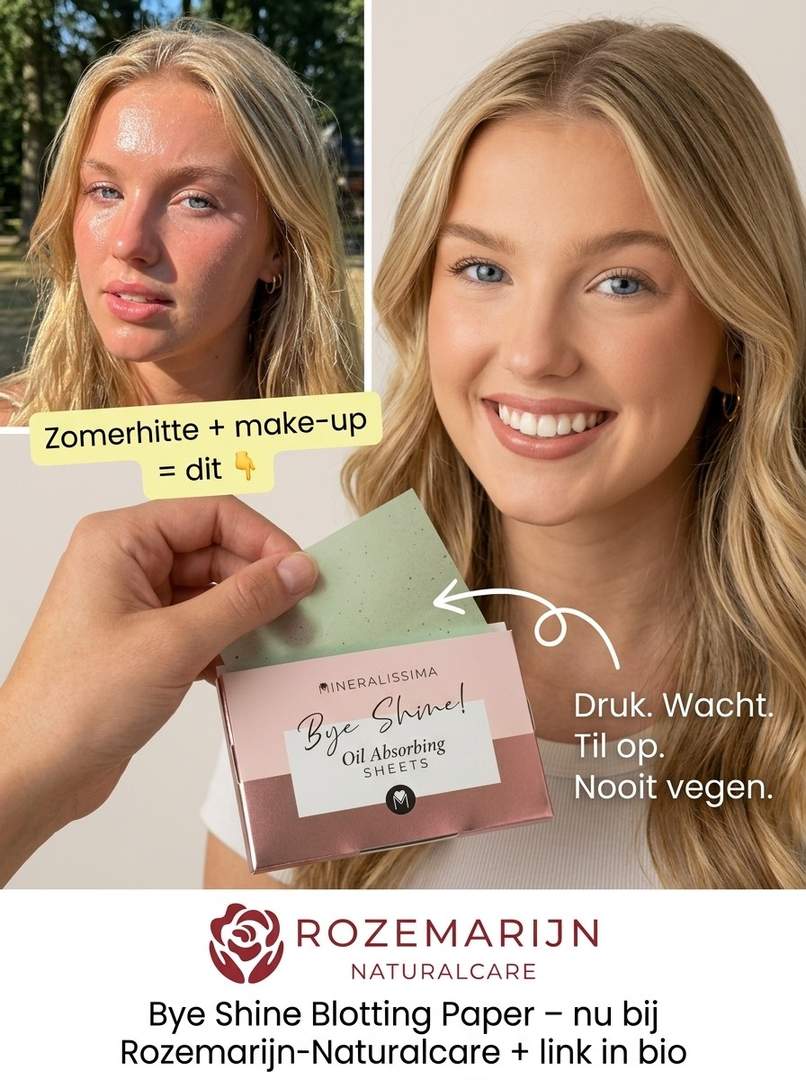 Bye Shine Blotting Paper – Mineralissima