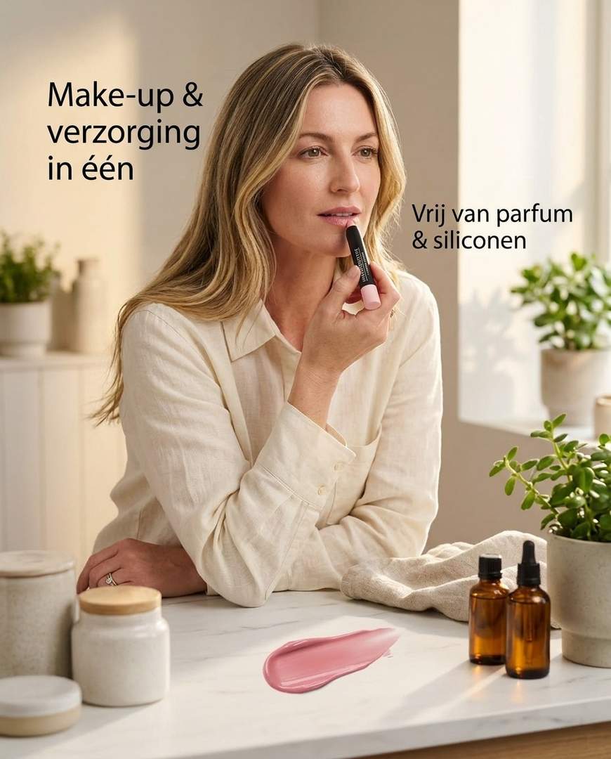 Dado Sens Hypersensitive Color Lipcare Rose resultaat roze lippen