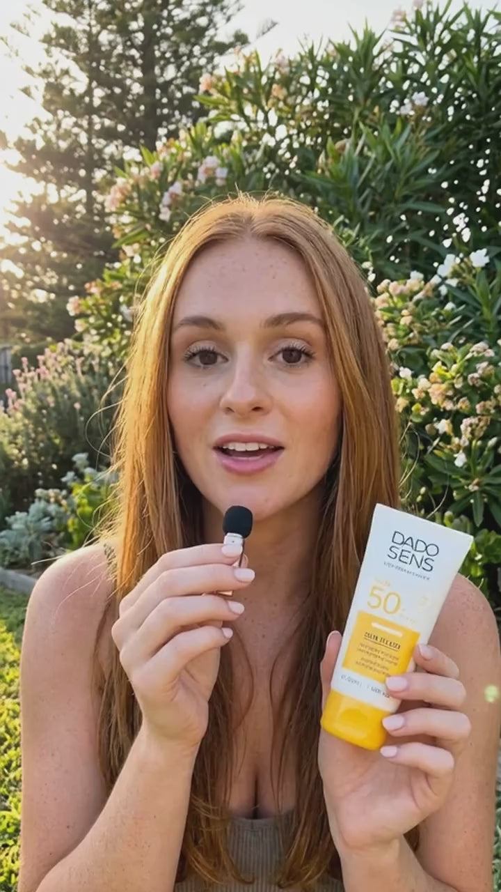 Load video: Zonnebrand Fluid SPF 30 – Dado Sens