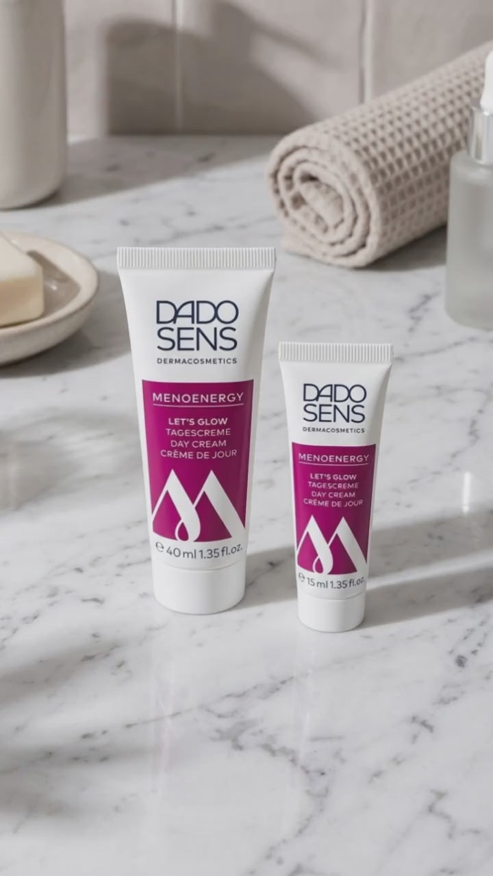 Video laden: Menoenergy Let's Glow Day Cream – Dado Sens
