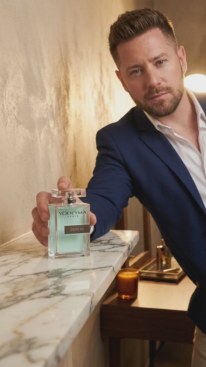 Load video: Dorian Eau de Parfum Niche Yodeyma Heren – productvideo