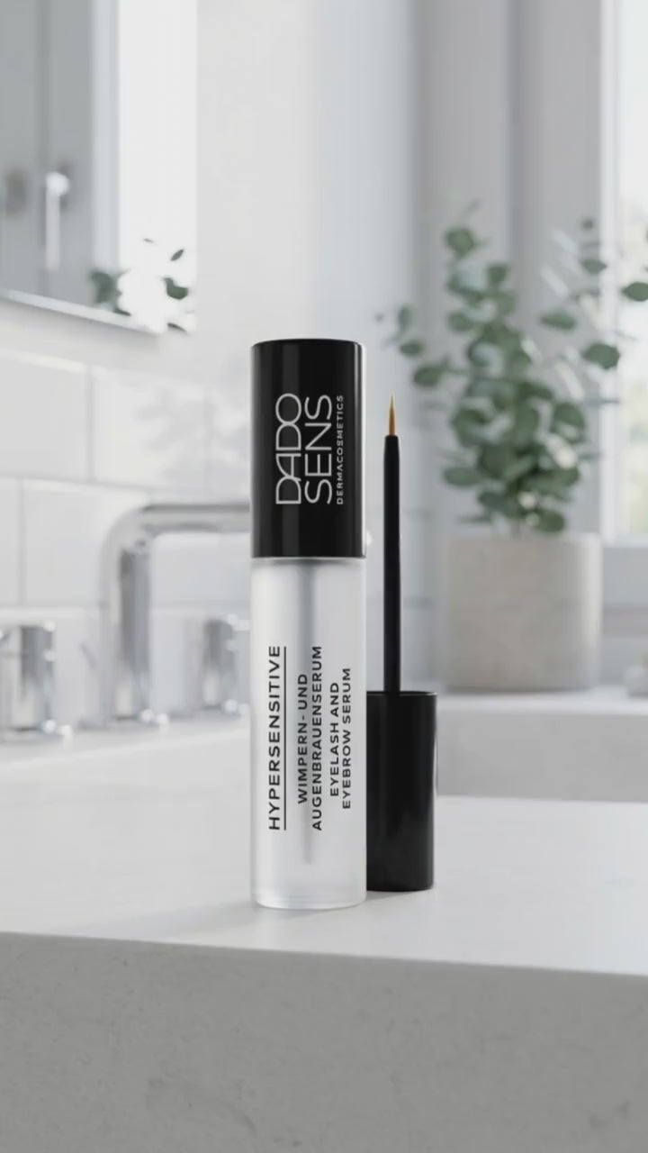 Laad video: Dado Sens Hypersensitive Eyelash &amp; Eyebrow Serum gebruiksvideo