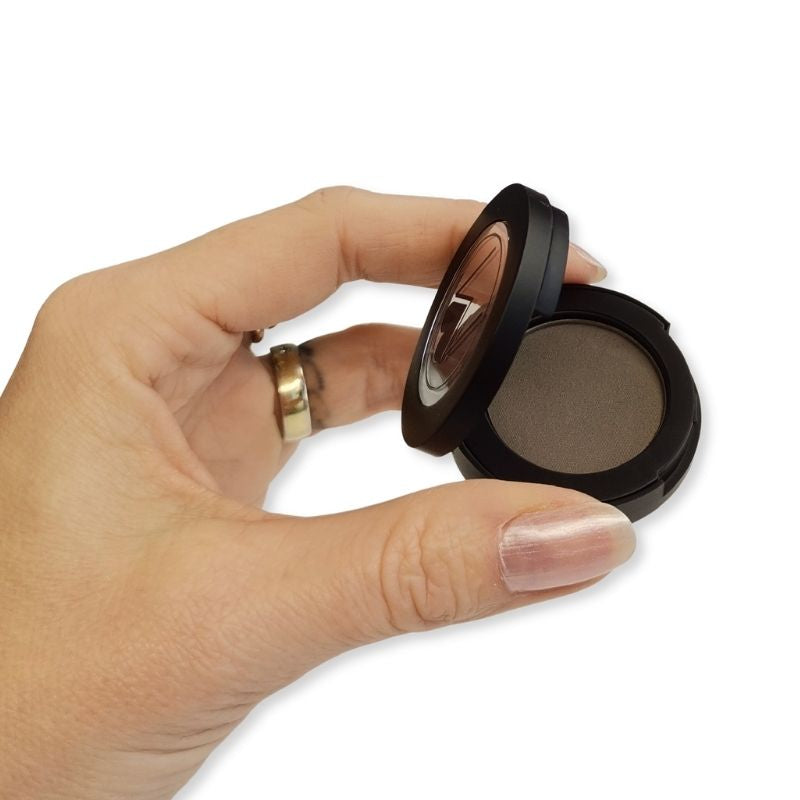 Compacte wenkbrauwpoeder Dark